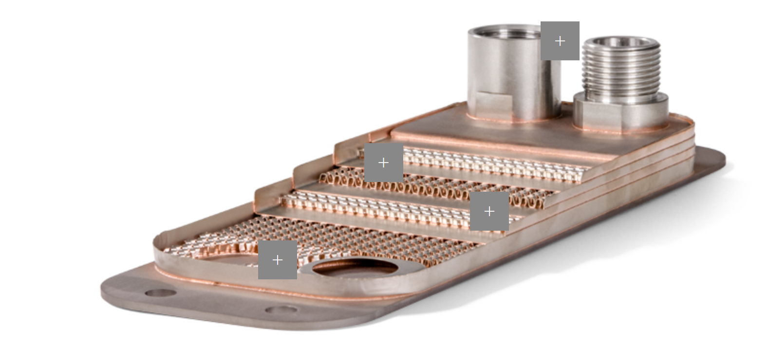 plate heat exchangers - Brazed - Click Image to Close